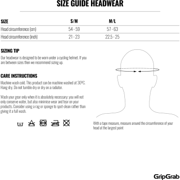 Casquette cycliste étanche GripGrab AquaShield