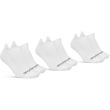 Chaussettes d'été no show GripGrap Classic, pack de 3