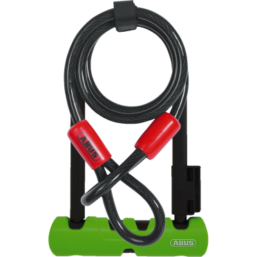 Antivol vélo U Abus 410 Ultra 170HB230 + Câble en acier Cobra 10/120