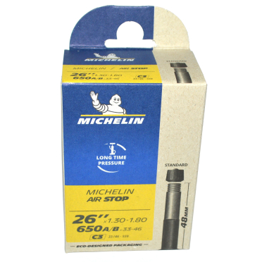Chambre à air vélo Michelin 26" x 1.30-1.80 AIRSTOP C3