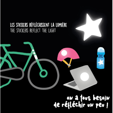 Stickers réfléchissants Rainette pour enfants