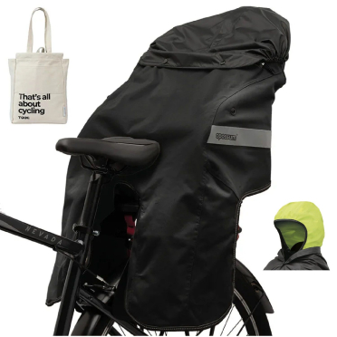 Protection de pluie enfant avec capuche Tucano Urbano Opossum Story