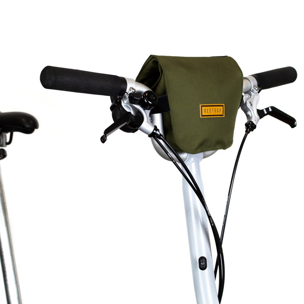 Sacoche Restrap City Bar Bag pour Brompton olive