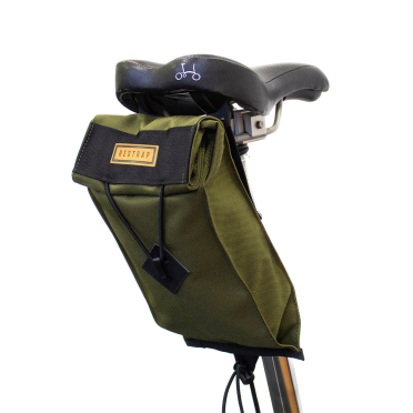 Sacoche de selle Restrap City Range pour vélos pliants - olive