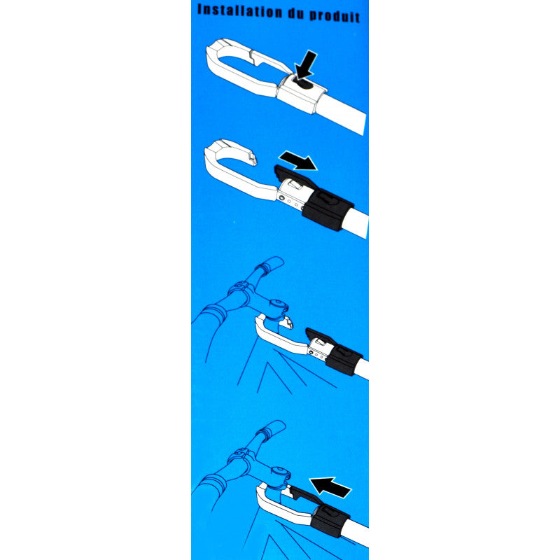 Adaptateur pour vélos sans barre horizontale PNA