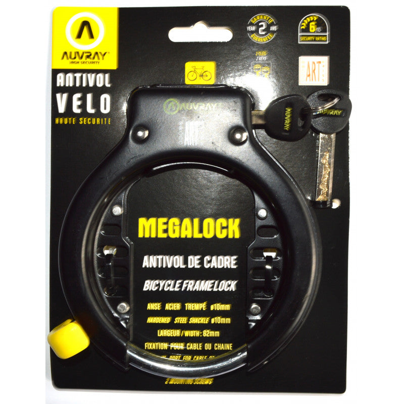 Antivol de cadre Auvray Mega Lock ART