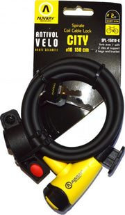Antivol spiral Auvray City D10 150 cm