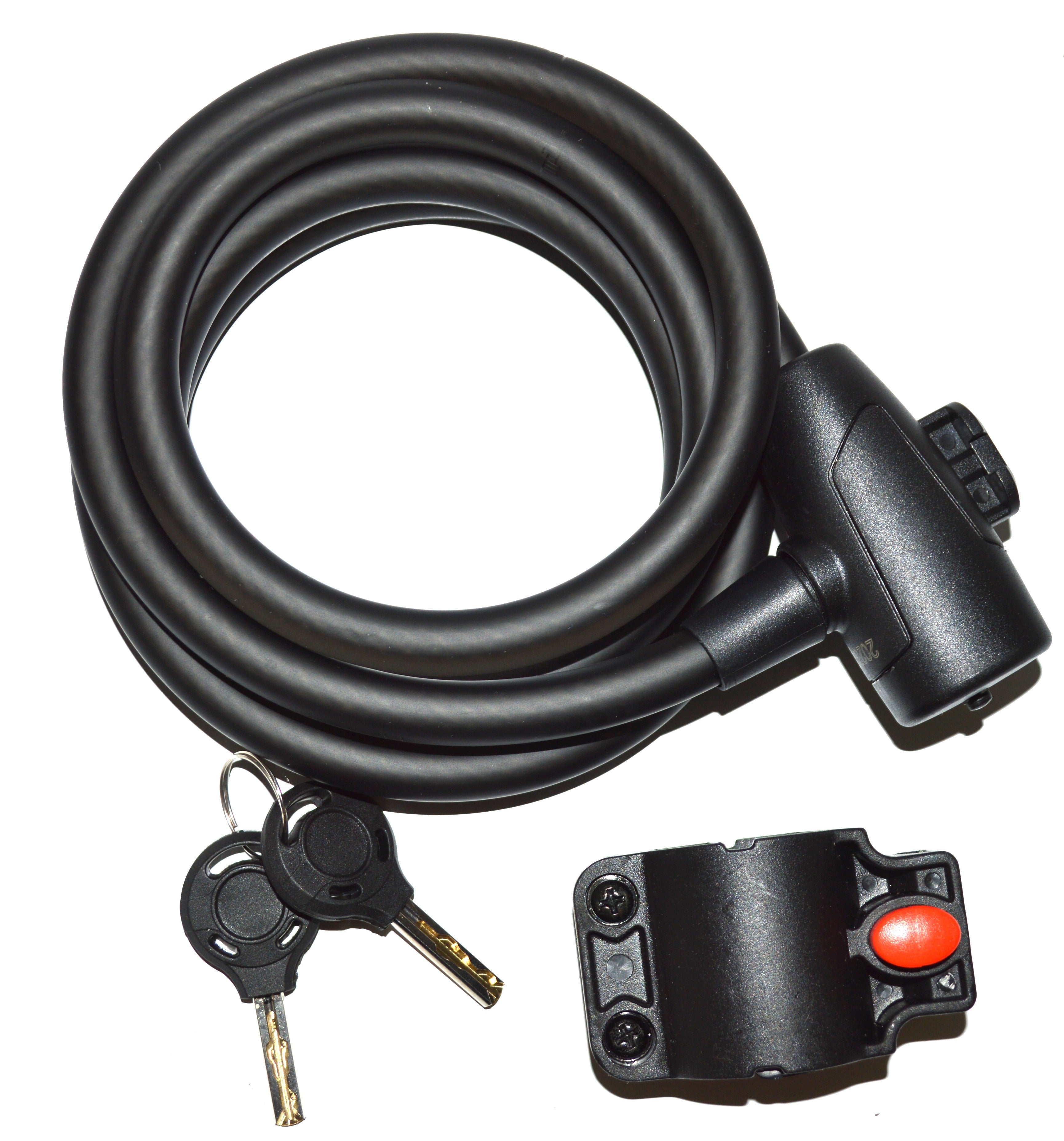 PNA key spiral lock with support