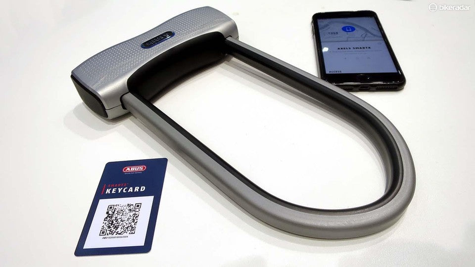 Antivol vélo en U connecté Abus 770A SmartX avec Alarme