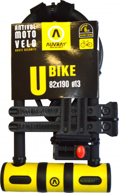 Lucchetto per bici Auvray U Bike U con cavo