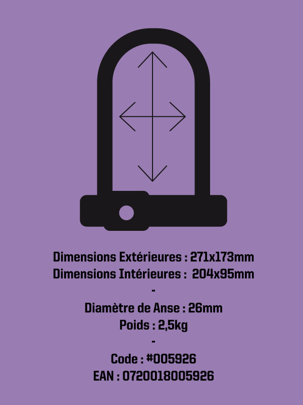 U Kryptonite New York Diamond bike lock