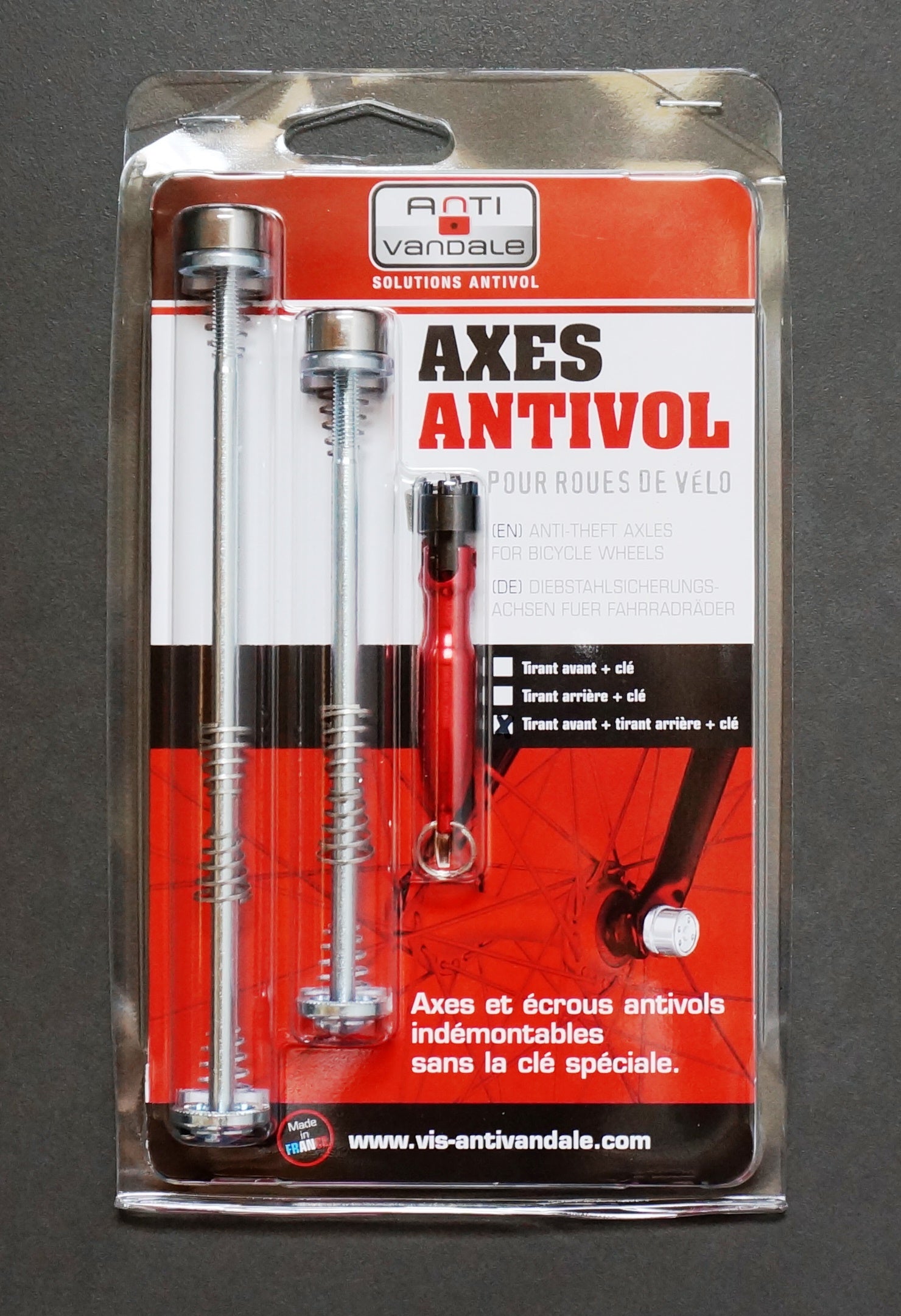 Paire (Avant + Arrière)