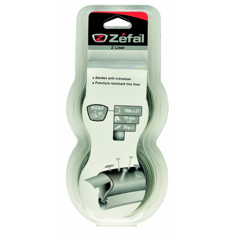 Bandes anti-crevaison Zefal pour vélos de route en 700