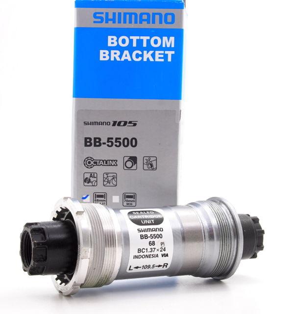 Boîtier de pédalier BSC/BSA Octalink Shimano BB-5500