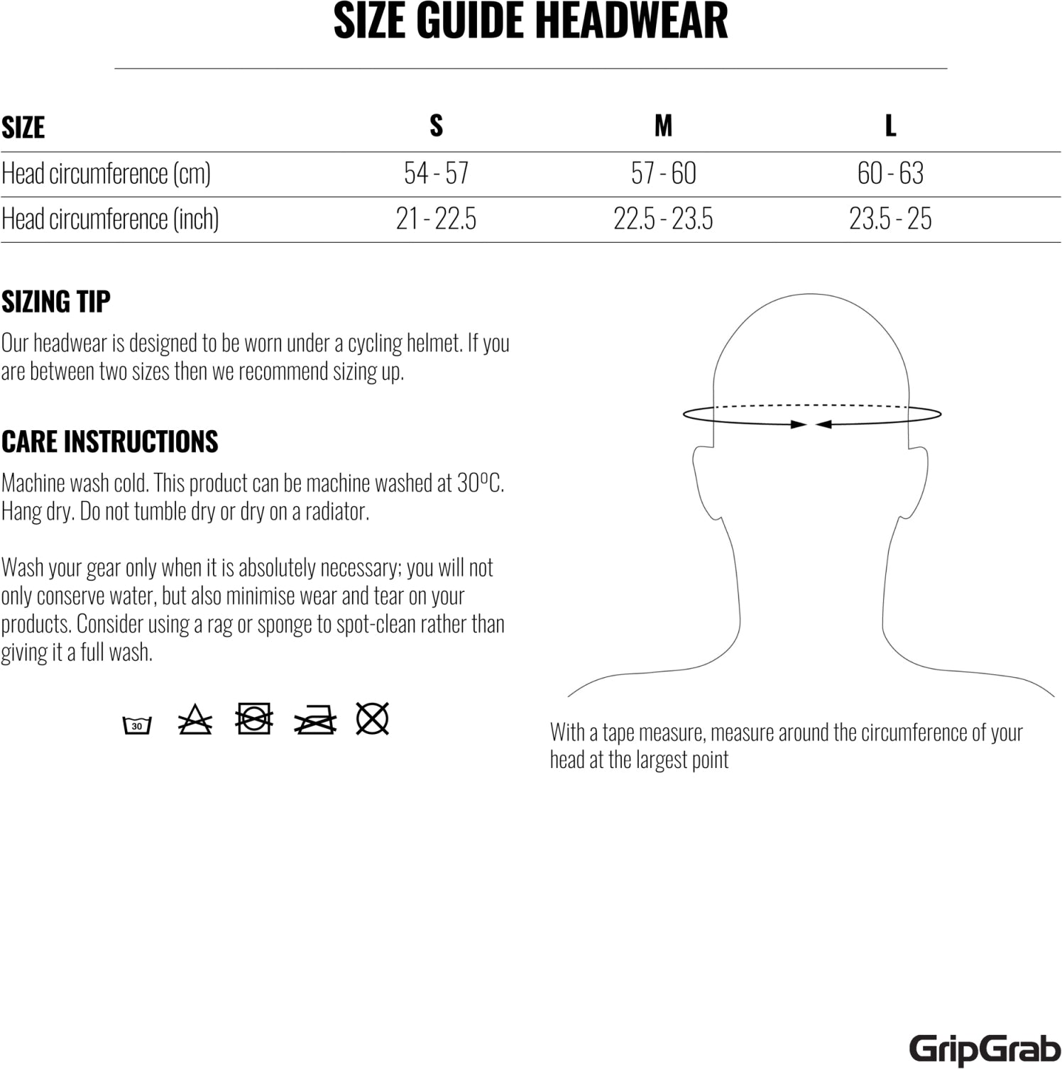 Bonnet vélo léger en mérinos GripGrab