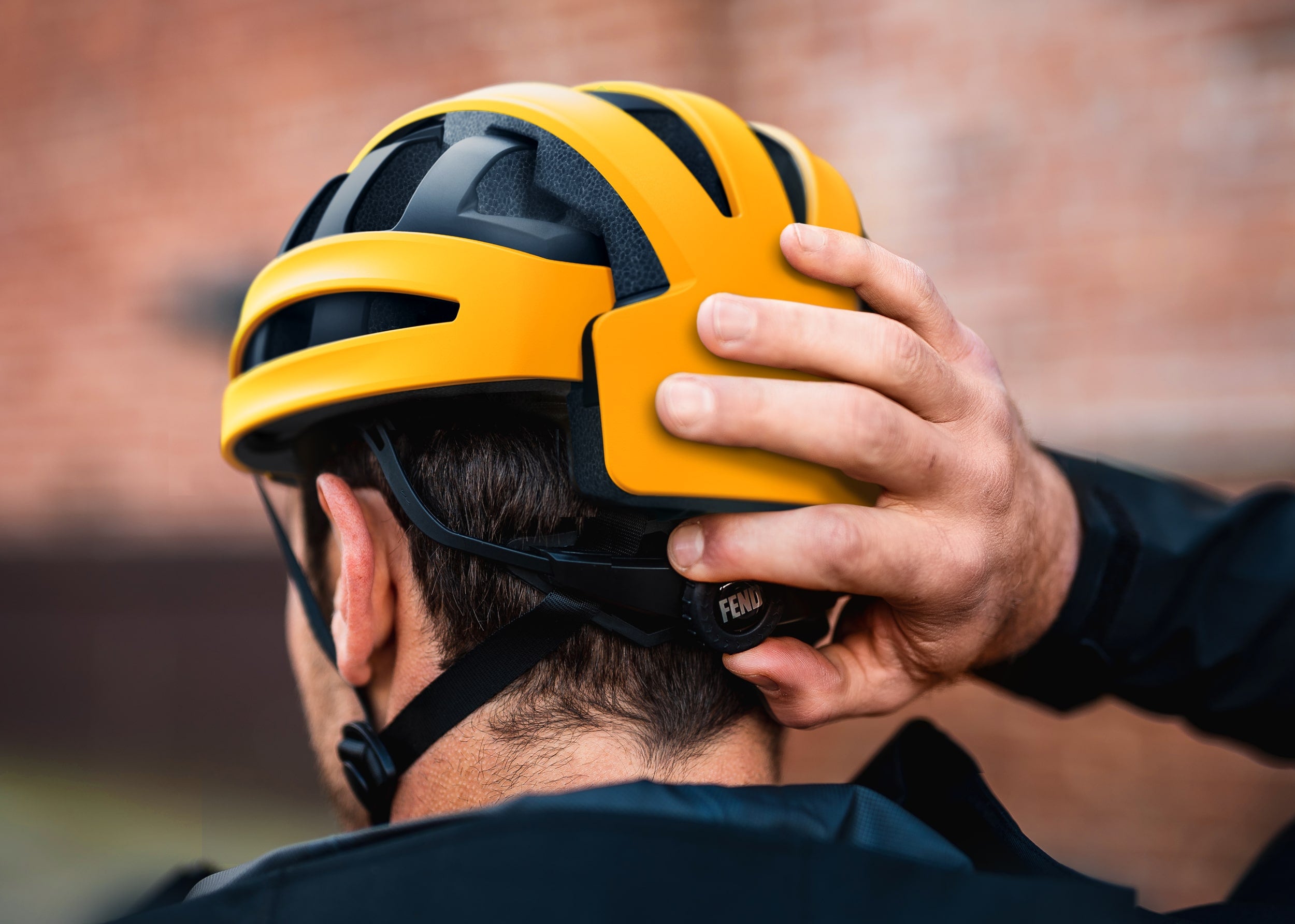 FEND folding bicycle helmet