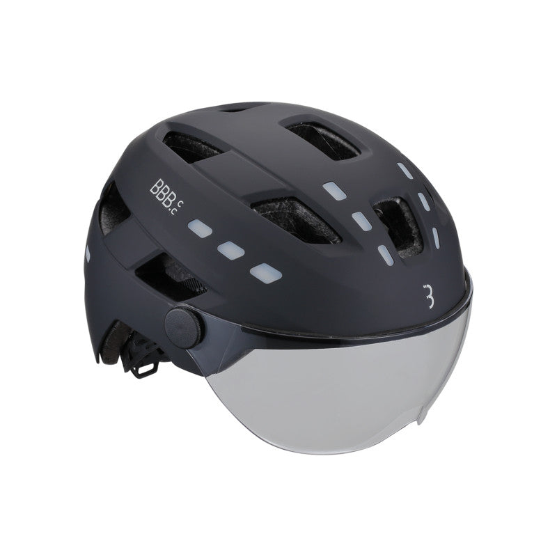 Casque vélo BBB District Led visière et feux intégrés