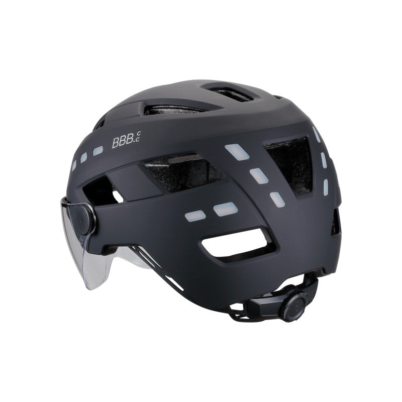 Casque vélo BBB District Led visière et feux intégrés