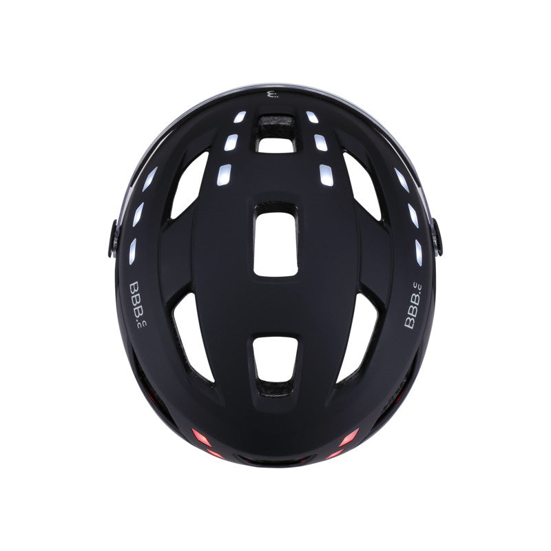 Casque vélo BBB District Led visière et feux intégrés