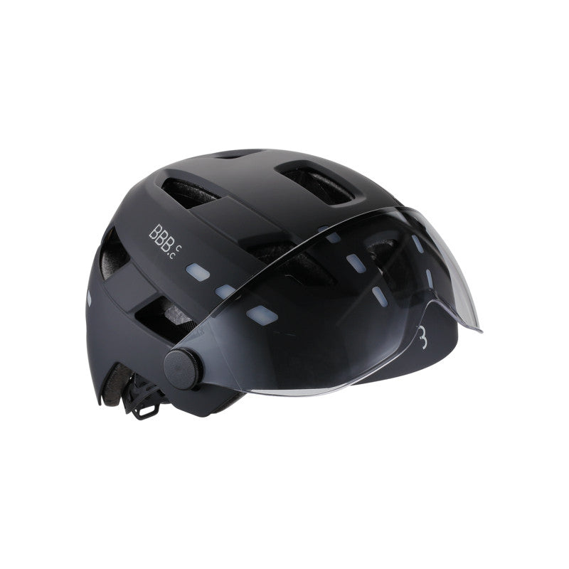 Casque vélo BBB District Led visière et feux intégrés