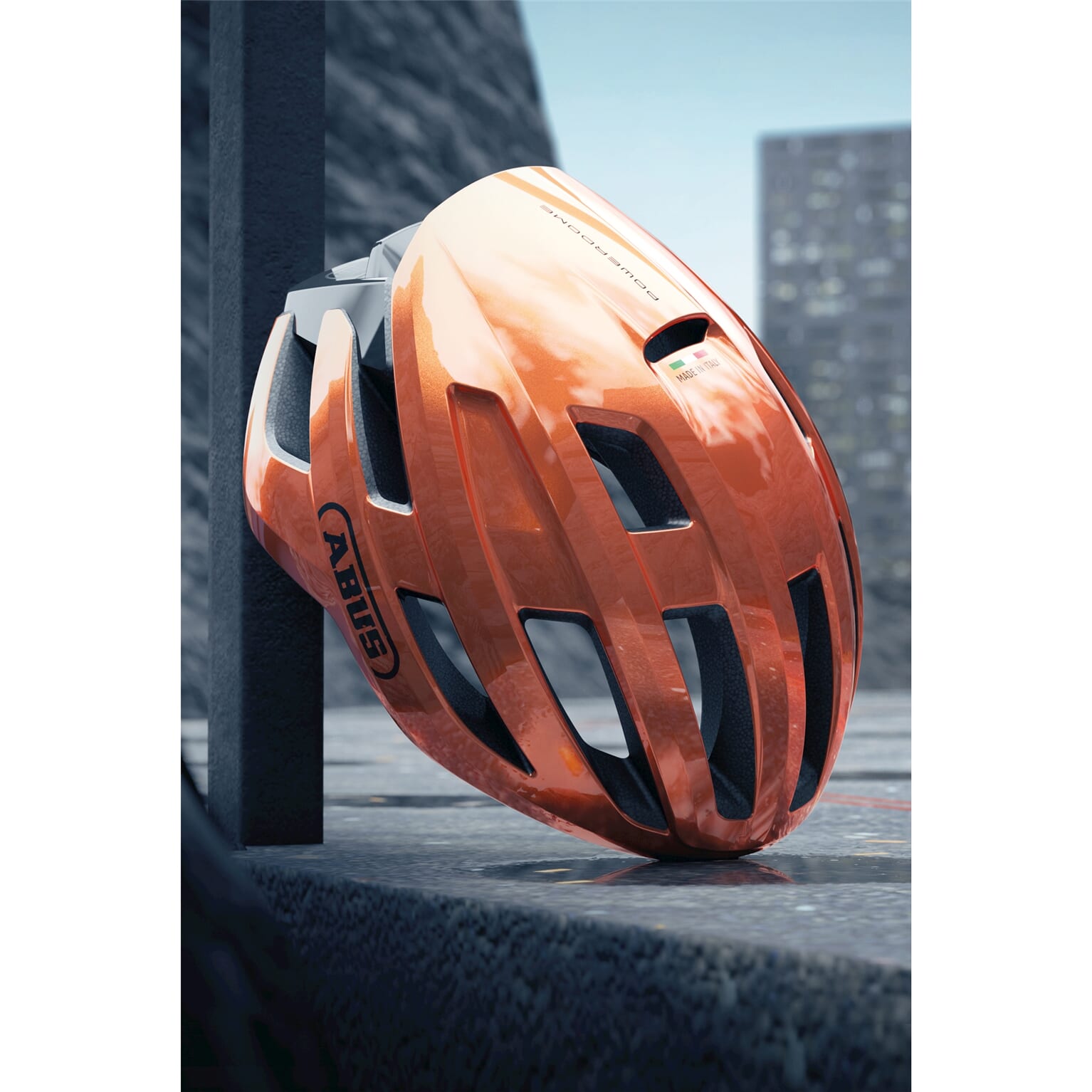 Casque vélo de route Abus Powerdome
