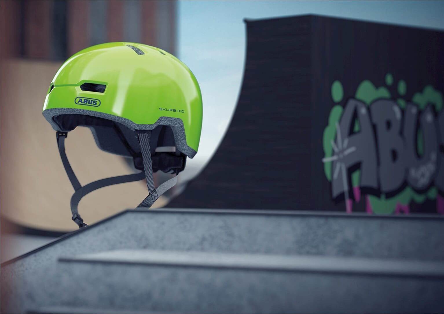 Casque vélo enfant Abus Skurb Kid