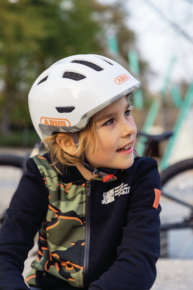 Casque vélo enfant Abus Smiley 3.0 ACE LED