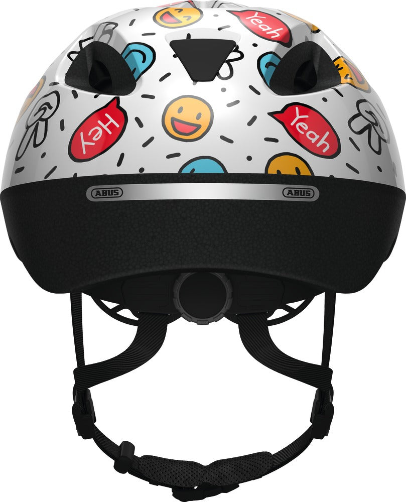 Casque vélo enfant Abus Smooty 2.0 White Smiley
