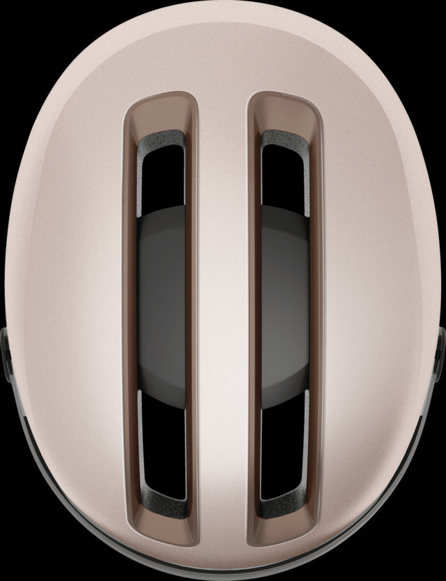 Casque vélo urbain à visière Abus HUD-Y ACE à éclairage Intégré