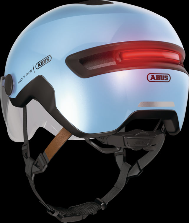 Casque vélo urbain à visière Abus HUD-Y ACE à éclairage Intégré