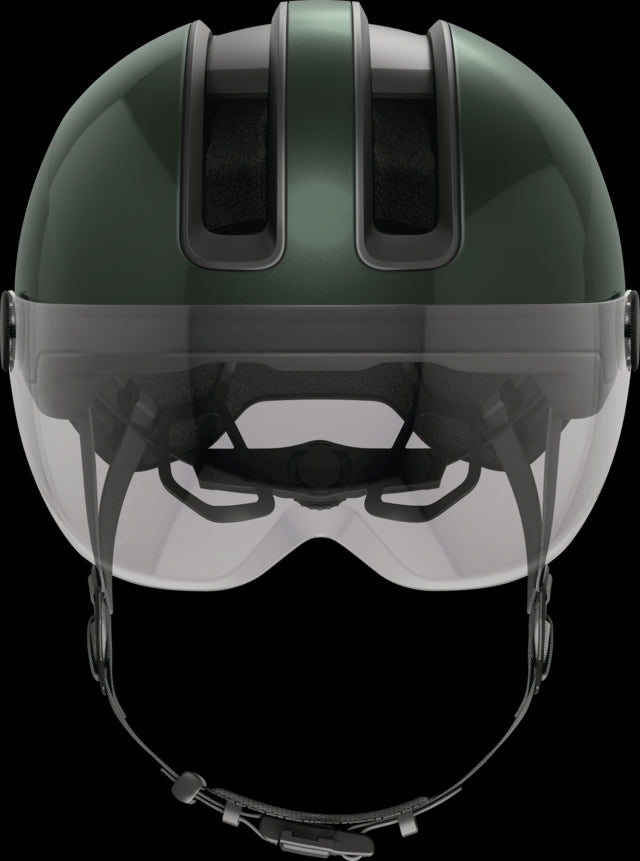 Casque vélo urbain à visière Abus HUD-Y ACE à éclairage Intégré