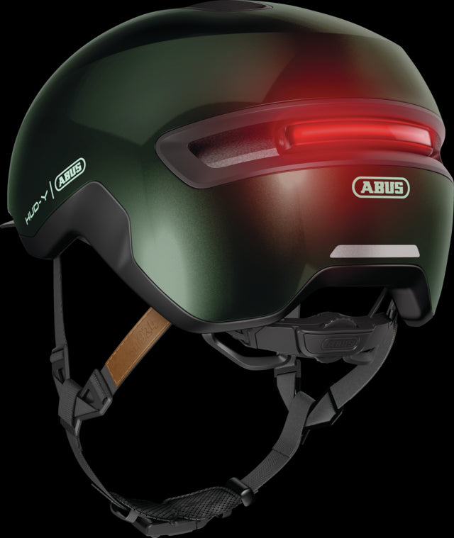 Casque vélo Urbain Abus HUD-Y à Eclairage Intégré