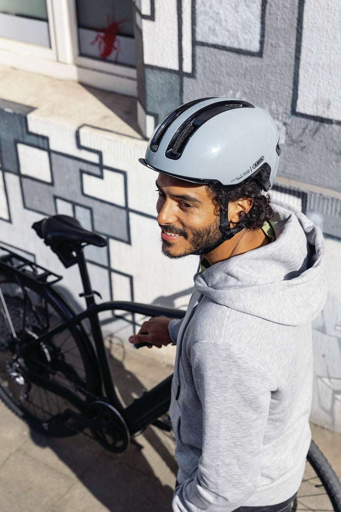 Casque vélo Urbain Abus HUD-Y à Eclairage Intégré