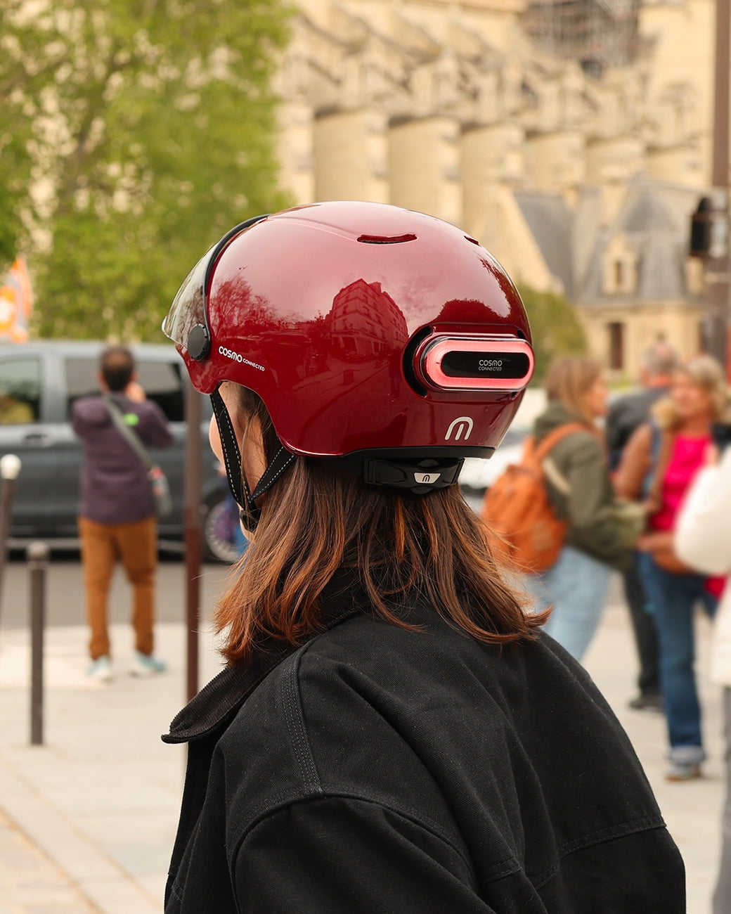 Casque vélo urbain connecté Cosmo Connected Fusion+