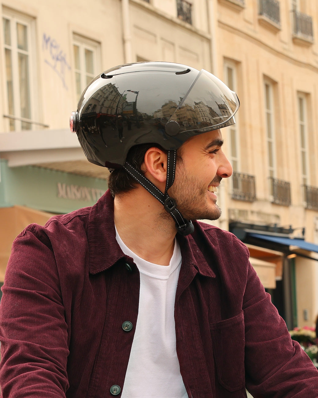 Casque vélo urbain connecté Cosmo Connected Fusion+