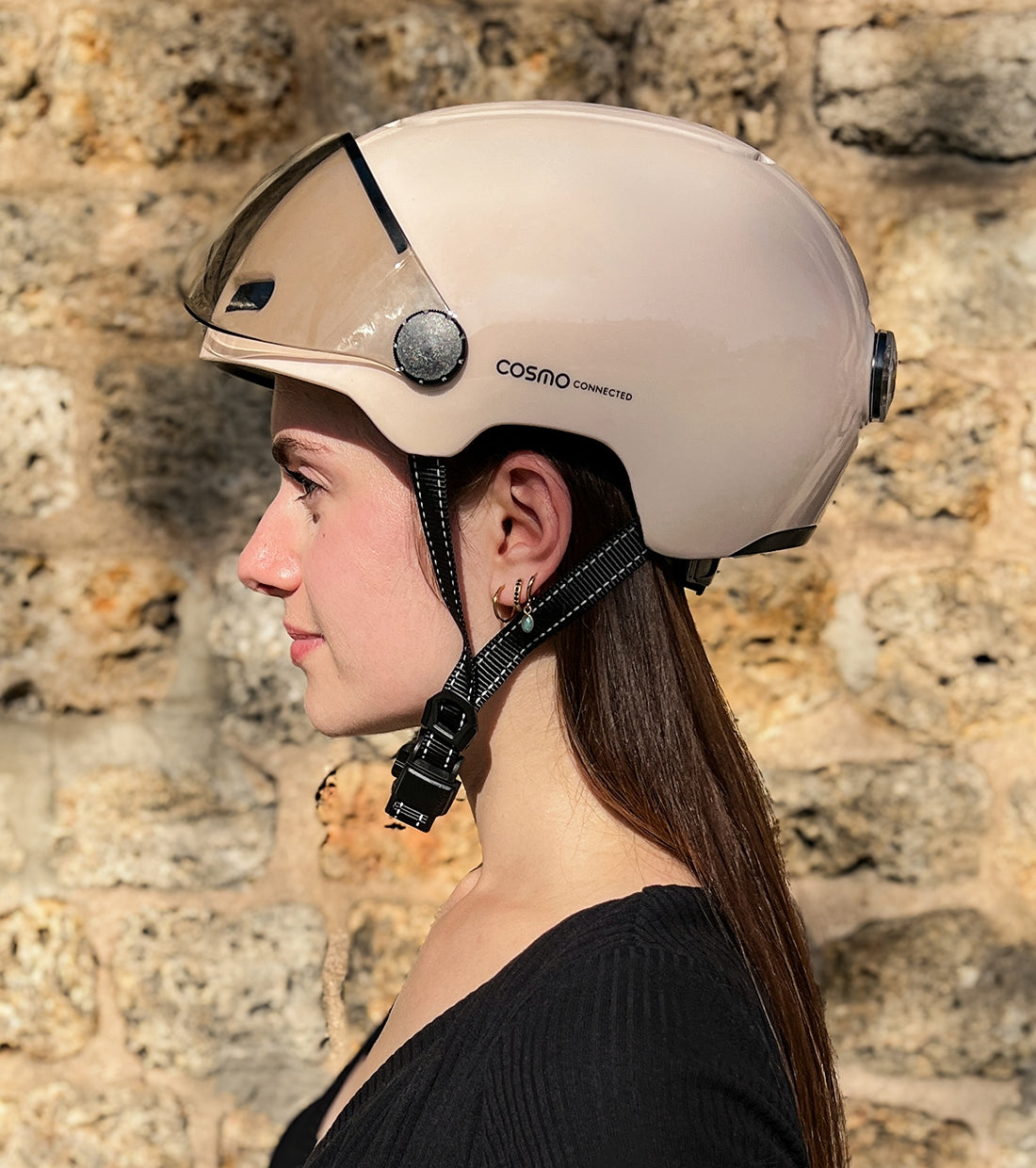 Casque vélo urbain connecté Cosmo Connected Fusion+