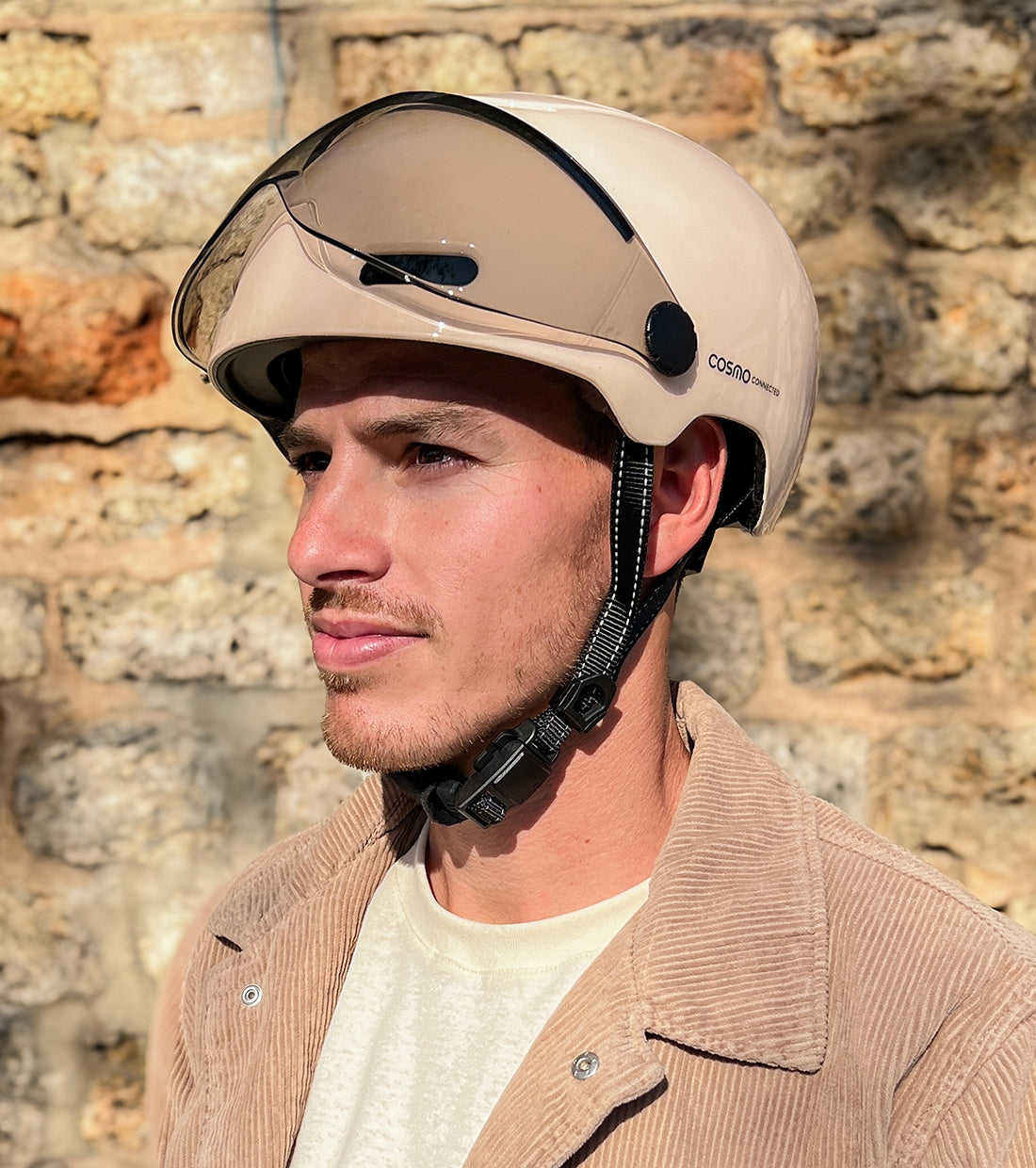 Casque vélo urbain connecté Cosmo Connected Fusion+