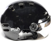 PNA urban bike helmet with integrated visor