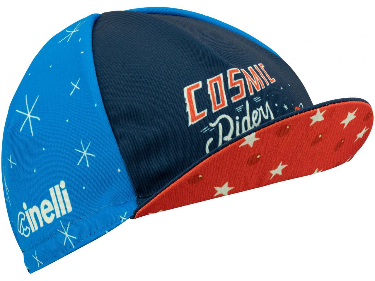 Cappellino da ciclismo Cinelli Cosmic Riders Blu