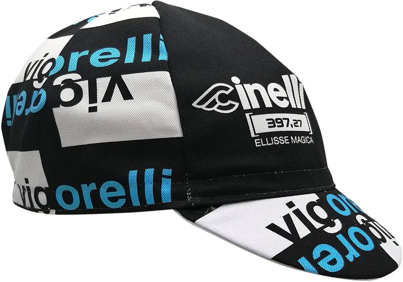 Casquette Cycliste Cinelli Vigorelli Black