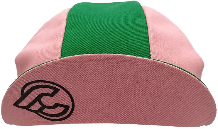 Casquette Cycliste Cinelli We Bike Harder Pink