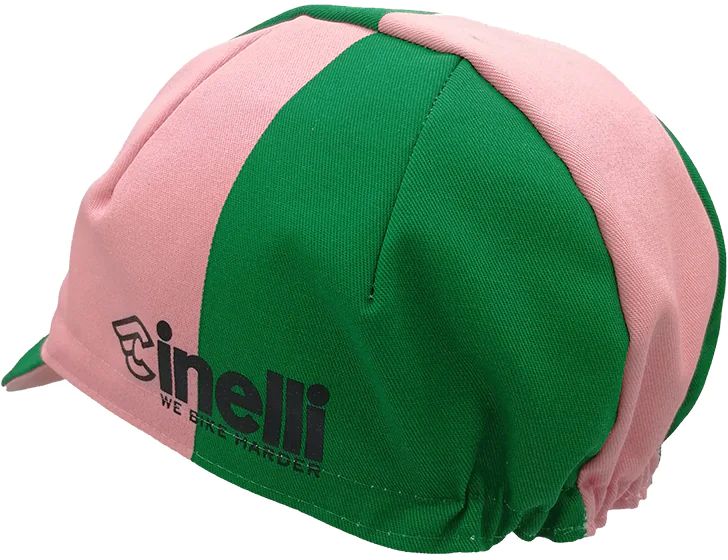 Casquette Cycliste Cinelli We Bike Harder Pink