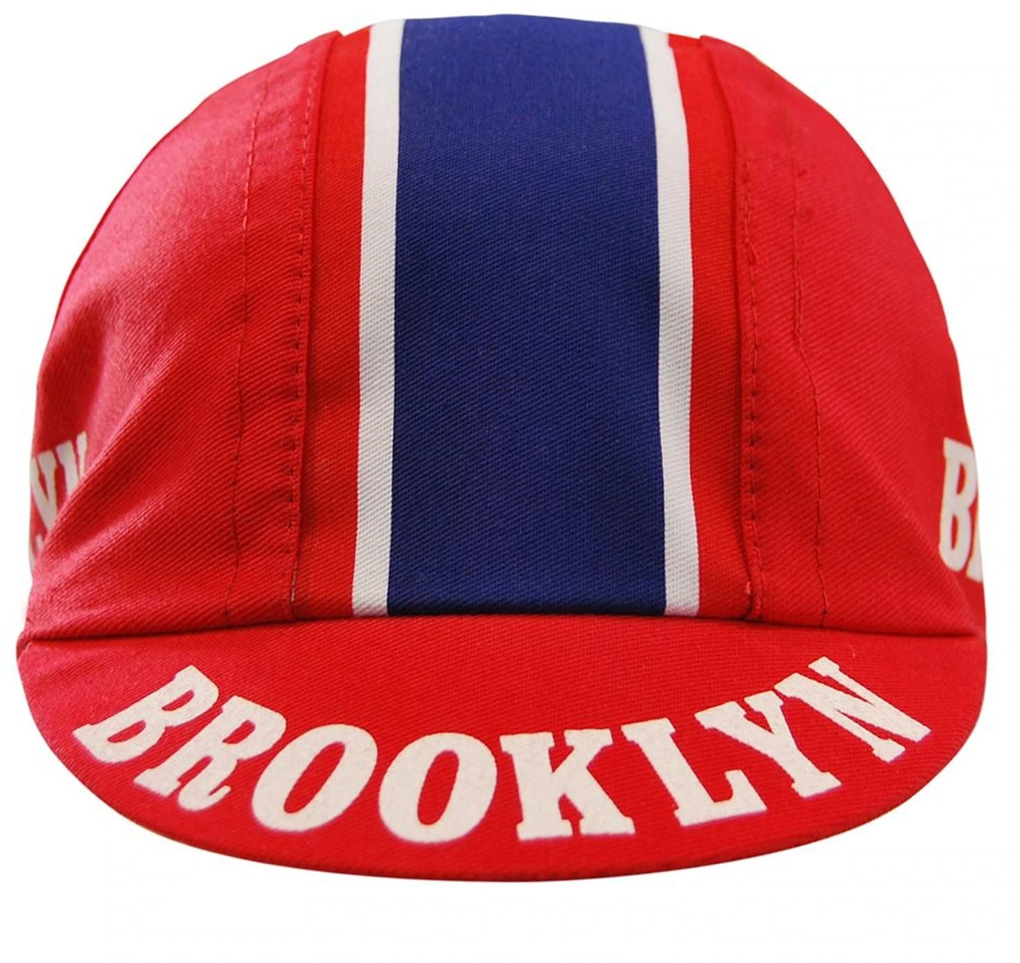 Berretto da ciclismo vintage - Brooklyn Red