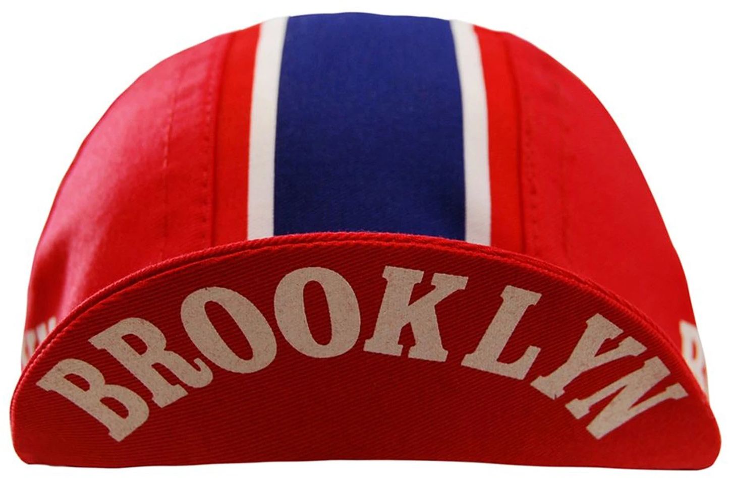 Berretto da ciclismo vintage - Brooklyn Red