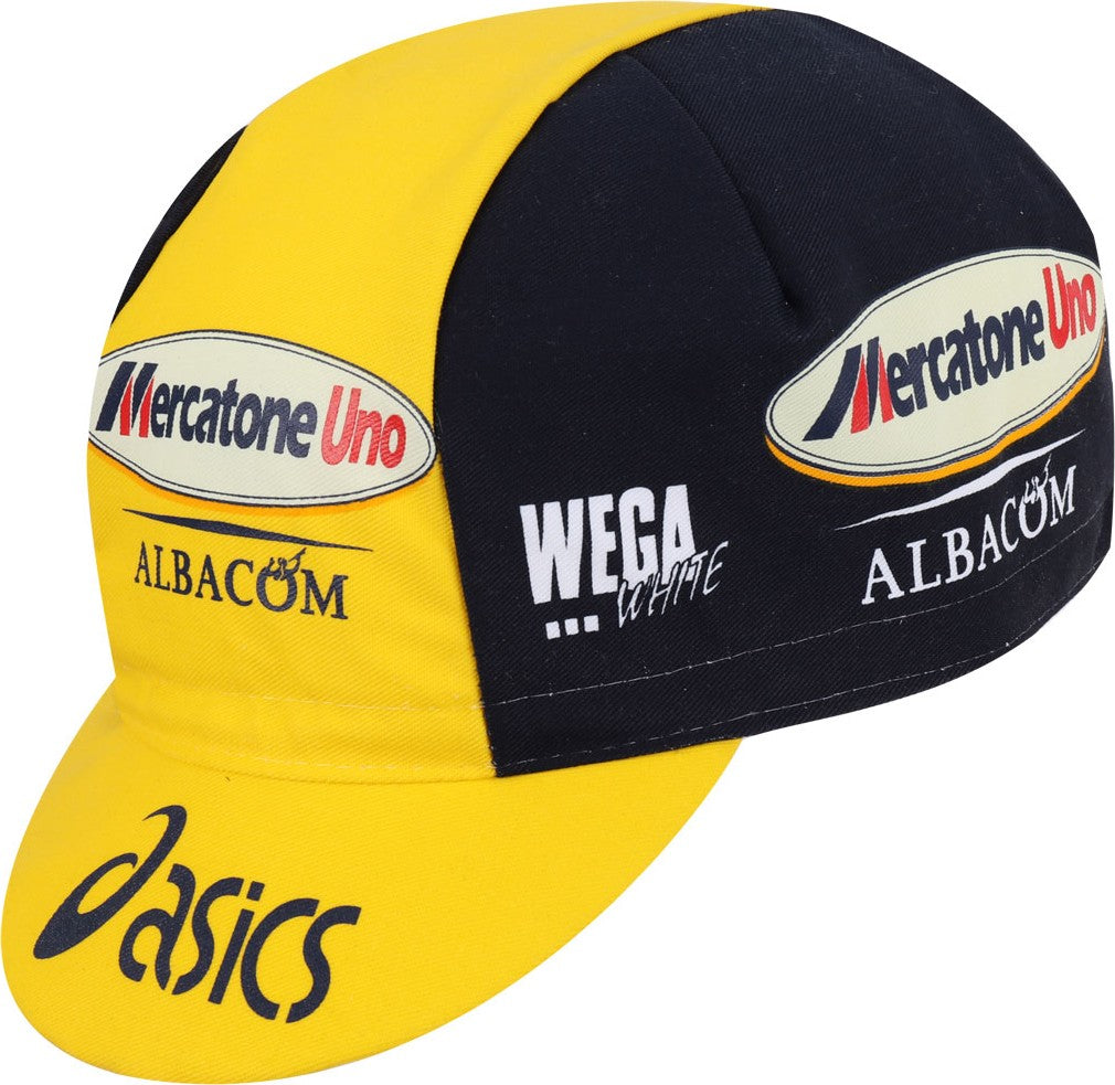 Berretto da ciclismo vintage - Mercatone Uno Asics