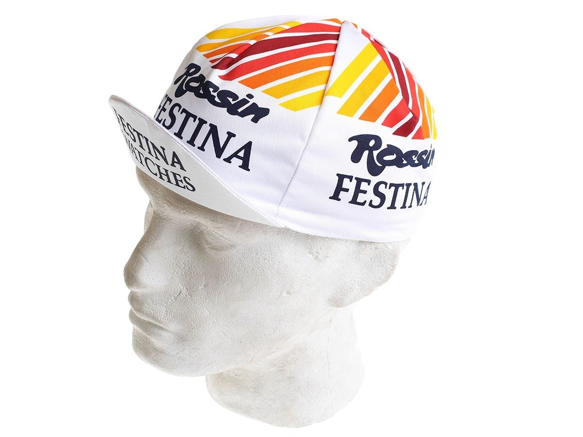 Casquette cycliste vintage - Rossin Festina