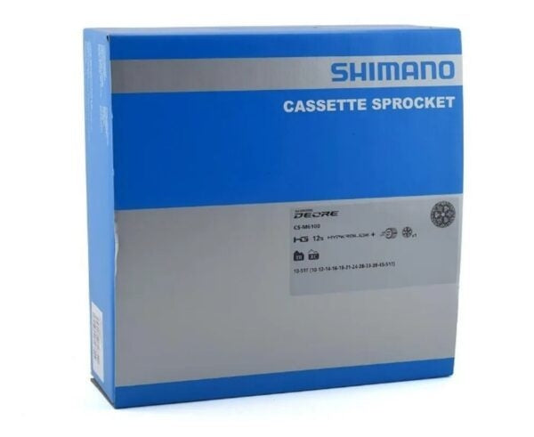 Cassette Shimano Deore CS-M6100 pour vélos 12 vitesses