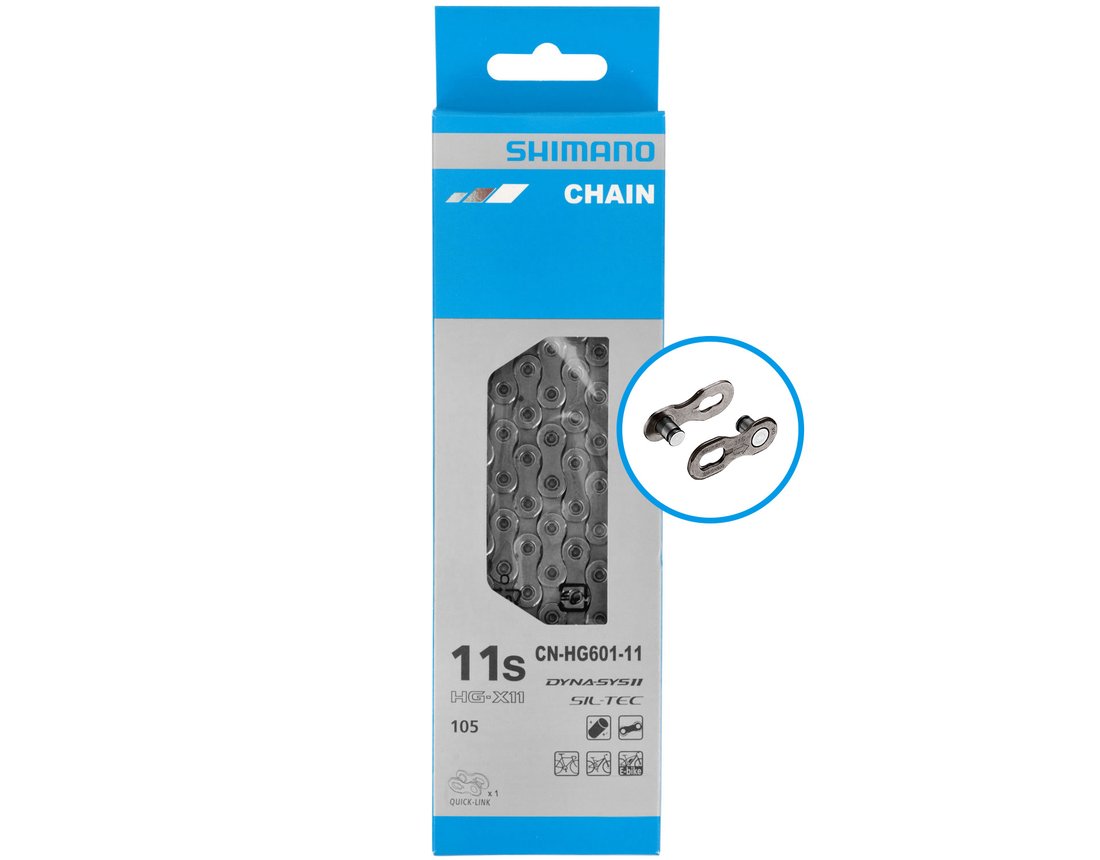 Chaîne pour vélos 11 vitesses Shimano CN-HG601