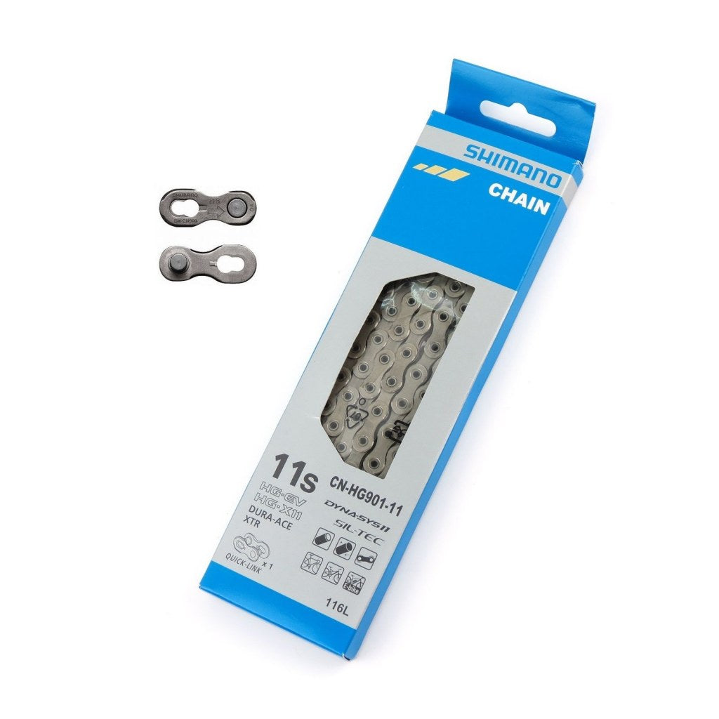 Chaîne pour vélos 11 vitesses Shimano Dura-Ace XTR CN-HG901