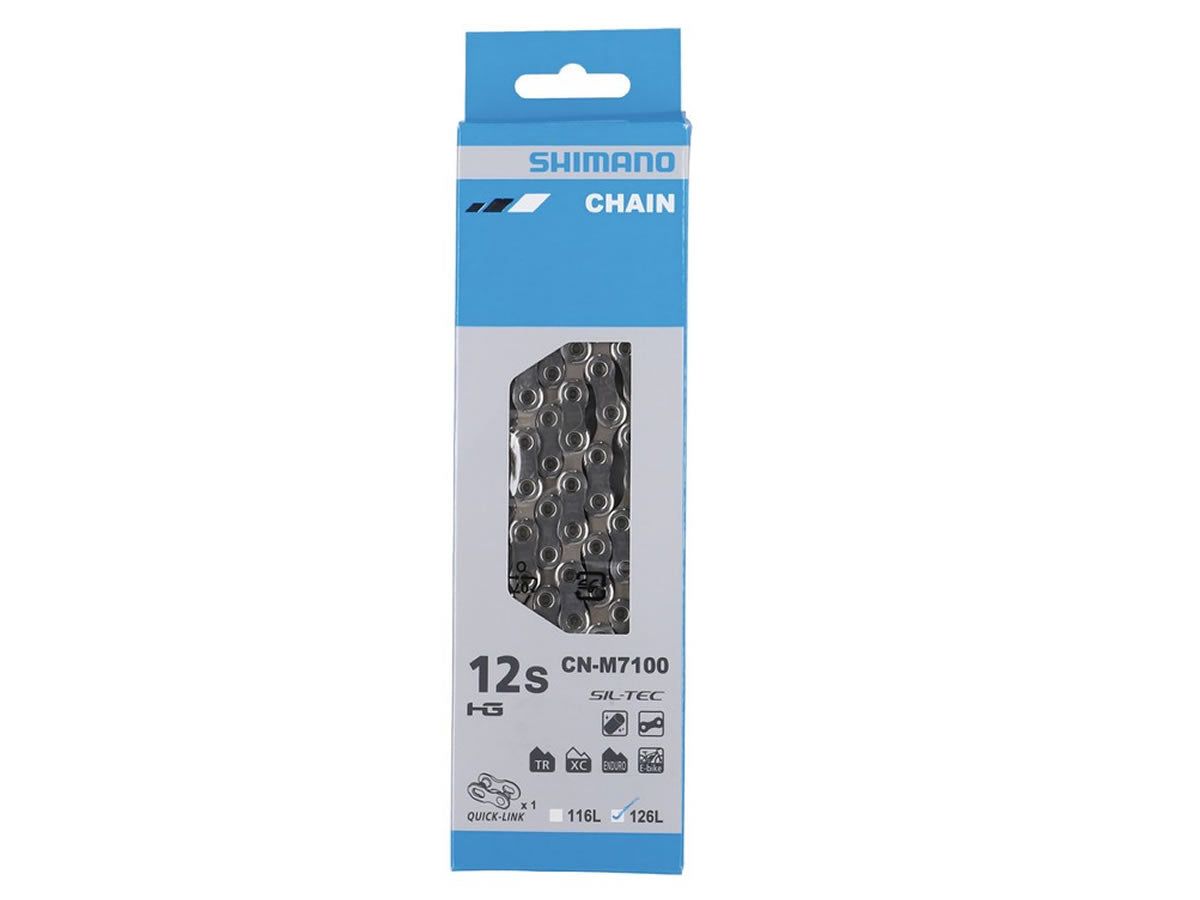 Chaîne pour vélos 12 vitesses Shimano SLX CN-M7100